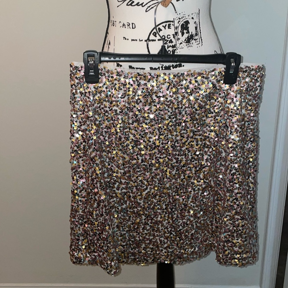 Sequin skirt